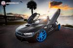 BMW i8 on HRE Wheels 2014 года